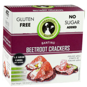 Beetroot Crackers - Gluten Free